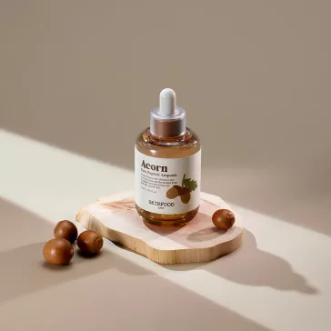   SKINFOOD Acorn Pore Peptide feszesítő és pórusszabályzó ampulla szérum makk kivonattal