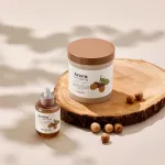 SKINFOOD Acorn Pore Peptide feszesítő és pórusszabályzó tonikkal átitatott korong makk kivonattal