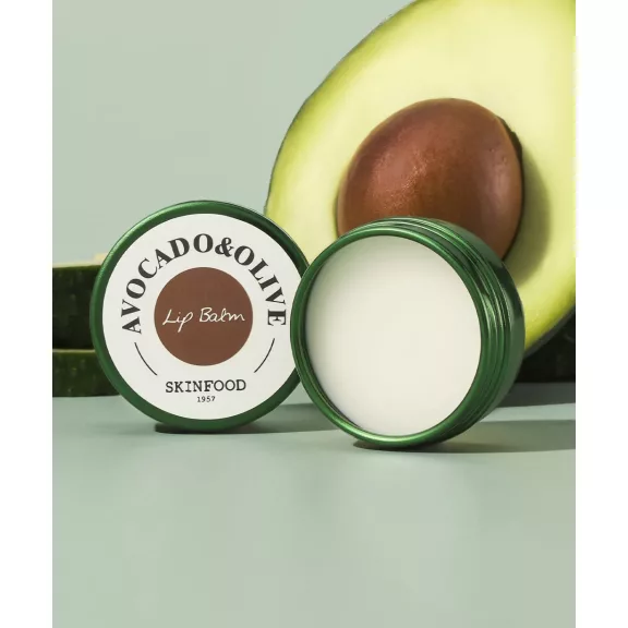 SKINFOOD Avocado & Olive ajakápoló balzsam avokádó kivonattal SKINFOOD Avocado & Olive ajakápoló balzsam avokádó kivonattal