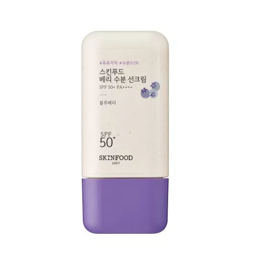 SKINFOOD Berry hidratáló fényvédő krém áfonya kivonattal SPF50+ PA++++