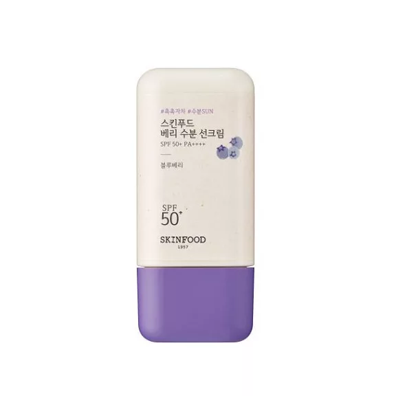 SKINFOOD Berry hidratáló fényvédő krém áfonya kivonattal SPF50+ PA++++ SKINFOOD Berry hidratáló fényvédő krém áfonya kivonattal SPF50+ PA++++