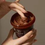SKINFOOD Black Sugar radírozó hatású arctisztító hab barna cukorral