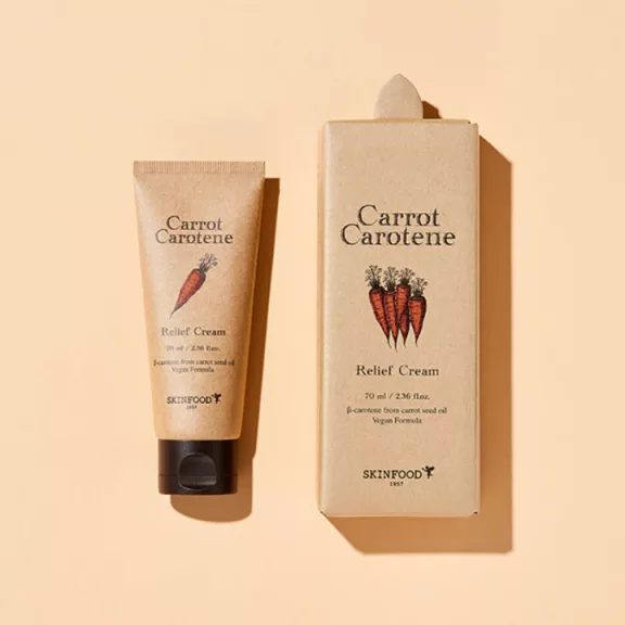 SKINFOOD Carrot Carotene hidratáló és nyugtató krém sárgarépa kivonattal