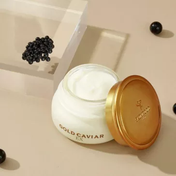   SKINFOOD Gold Caviar EX öregedésgátló krém kaviár kivonattal