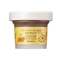   SKINFOOD Honey Sugar hidratáló és hámlasztó krémmaszk méz kivonattal és barna cukorral