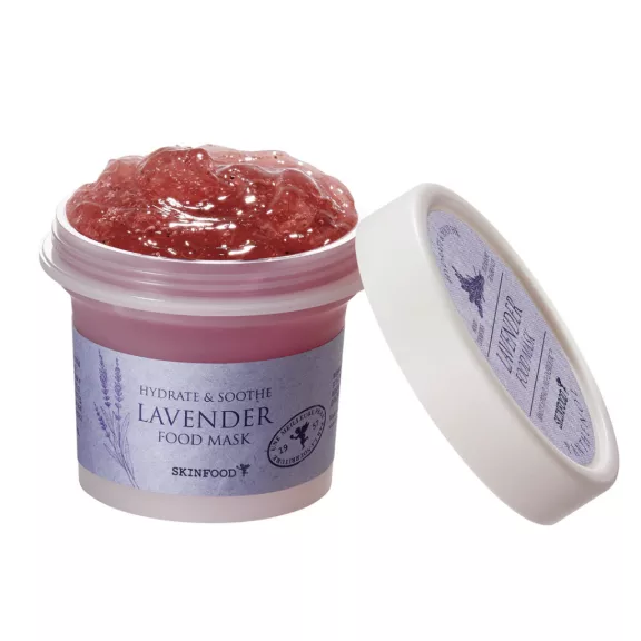 SKINFOOD Lavender hidratáló és nyugtató krémmaszk levendula kivonattal SKINFOOD Lavender hidratáló és nyugtató krémmaszk levendula kivonattal