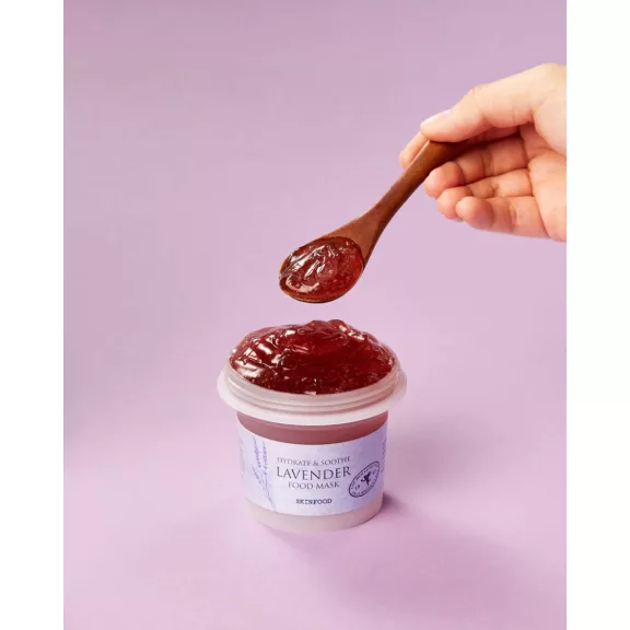 SKINFOOD Lavender hidratáló és nyugtató krémmaszk levendula kivonattal SKINFOOD Lavender hidratáló és nyugtató krémmaszk levendula kivonattal