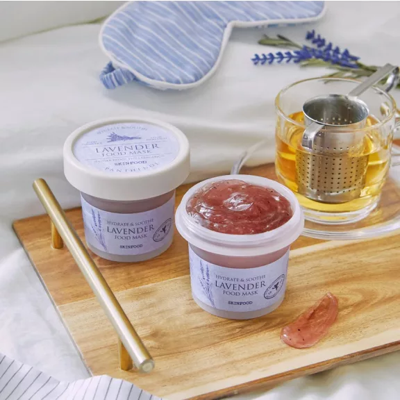 SKINFOOD Lavender hidratáló és nyugtató krémmaszk levendula kivonattal SKINFOOD Lavender hidratáló és nyugtató krémmaszk levendula kivonattal