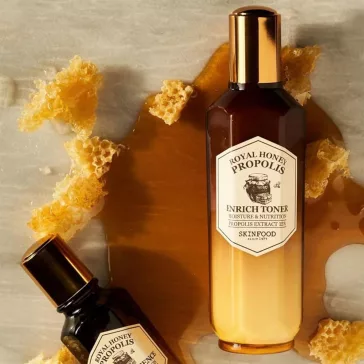   SKINFOOD Royal Honey Propolis hidratáló és tápláló tonik propolisz kivonattal 