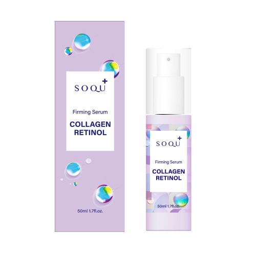 SOQU Collagen Retinol feszesítő szérum retinollal és kollagénnel