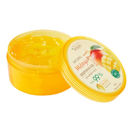 SOQU Natural Mango bőrpuhító és bőrnyugtató gél mangó kivonattal