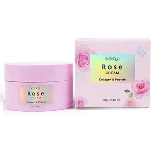 SOQU Rose feszesítő krém rózsa kivonattal és kollagénnel