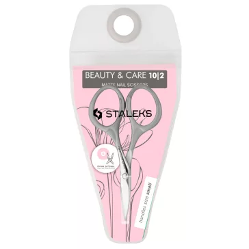 STALEKS BEAUTY & CARE 10/2 matt körömvágó olló 