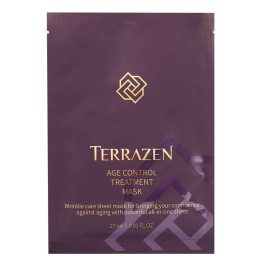   TERRAZEN Age Control ránctalanító és tápláló fátyolmaszk öregedésgátló összetevőkkel (5 darab)