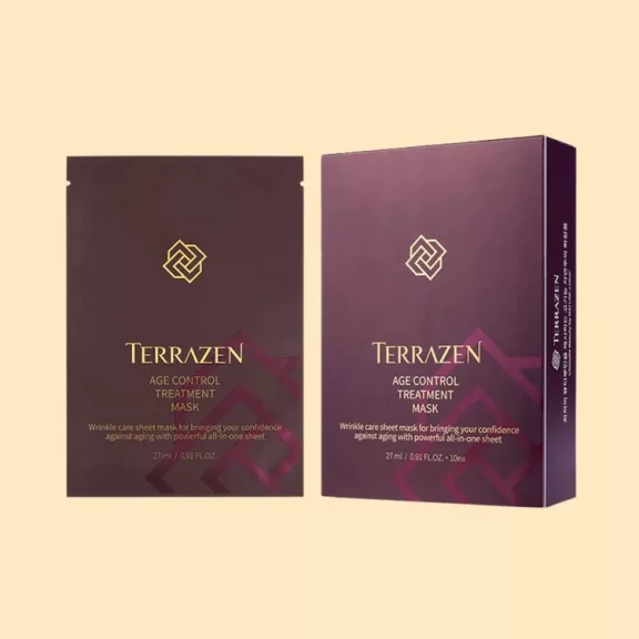 TERRAZEN Age Control ránctalanító és tápláló fátyolmaszk öregedésgátló összetevőkkel (5 darab) TERRAZEN Age Control ránctalanító és tápláló fátyolmaszk öregedésgátló összetevőkkel (5 darab)