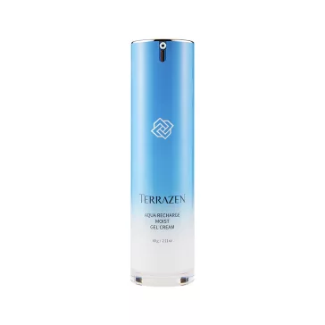   TERRAZEN Aqua Recharge mélyhidratáló és bőrerősítő gélkrém 7 féle hialuronsavval és probiotikumokkal