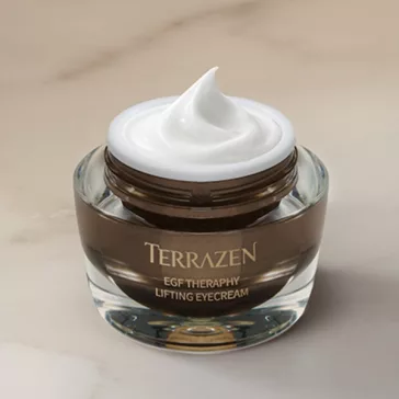   TERRAZEN EGF Theraphy öregedésgátló szemkörnyékápoló krém feszesítő összetevőkkel