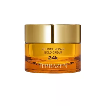   TERRAZEN Retinol Repair ránctalanító krém retinollal, peptidekkel és 24 karátos arannyal