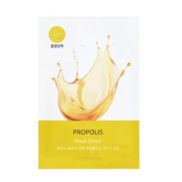 THE SAEM Bio Solution bőrerősítő maszk propolisszal