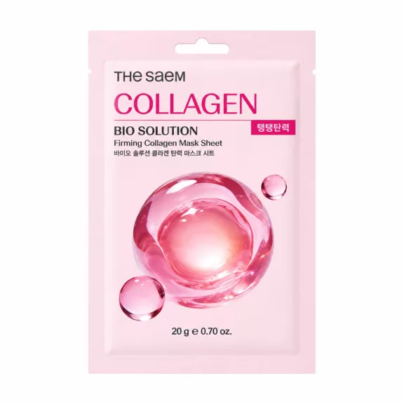 THE SAEM Bio Solution feszesítő maszk kollagénnel
