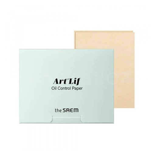 THE SAEM Art'Lif Oil Control zsír és faggyú eltüntető papír 80 db/doboz
