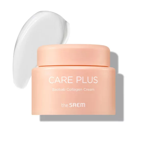 THE SAEM Care Plus hidratáló és tápláló krém baobab kivonattal és kollagénnel THE SAEM Care Plus hidratáló és tápláló krém baobab kivonattal és kollagénnel