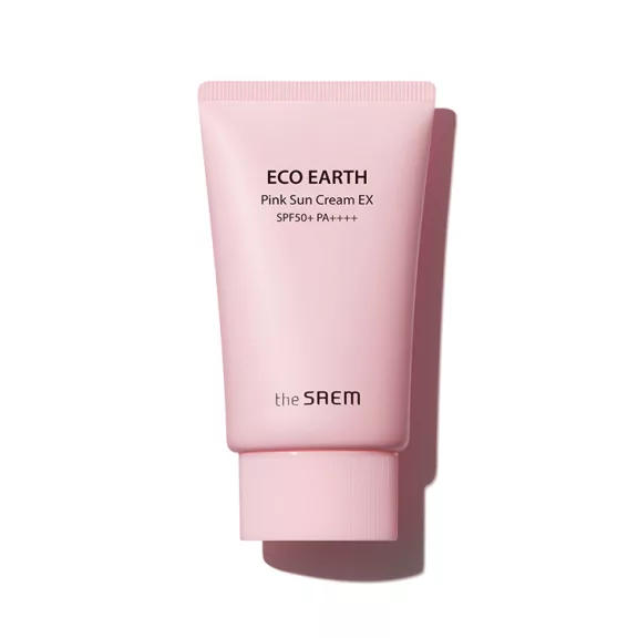 THE SAEM Eco Earth Pink fényvédő krém SPF50+ PA++++ THE SAEM Eco Earth Pink fényvédő krém SPF50+ PA++++