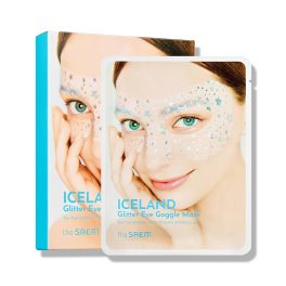   THE SAEM Iceland Glitter hidratáló szemkörnyékápoló tapasz kristálytiszta izlandi gleccservízzel
