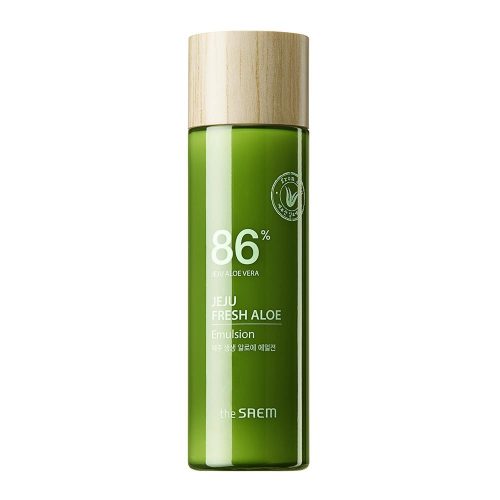 THE SAEM Jeju Fresh Aloe bőrnyugtató és hidratáló emulzió 86% Aloe vera kivonattal