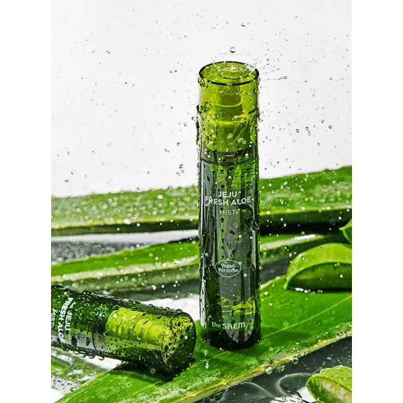 THE SAEM Jeju Fresh Aloe bőrnyugtató és hidratáló permet Aloe vera kivonattal THE SAEM Jeju Fresh Aloe bőrnyugtató és hidratáló permet Aloe vera kivonattal