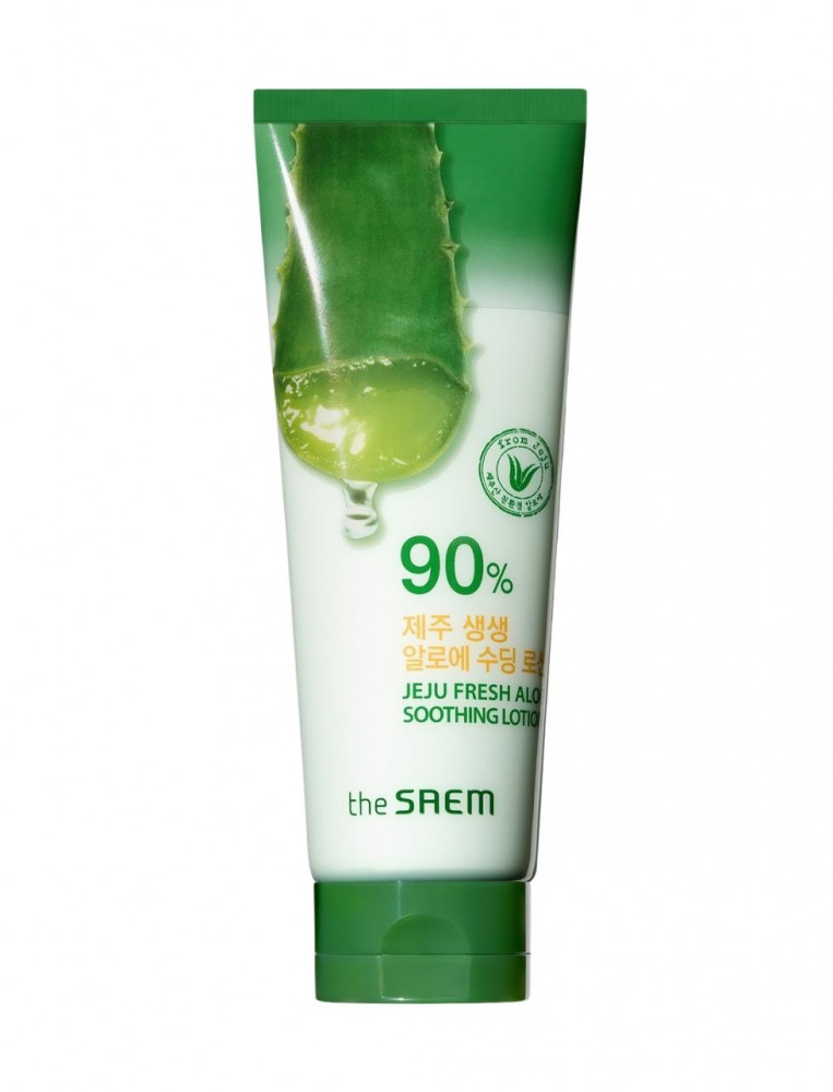THE SAEM Jeju Fresh Aloe bőrnyugtató és hidratáló arc- és te