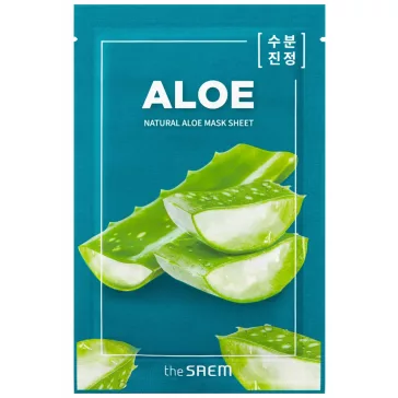 THE SAEM Natural nyugtató maszk aloe vera kivonattal