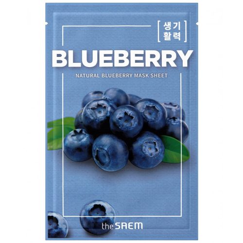 THE SAEM Natural Blueberry Mask Sheet