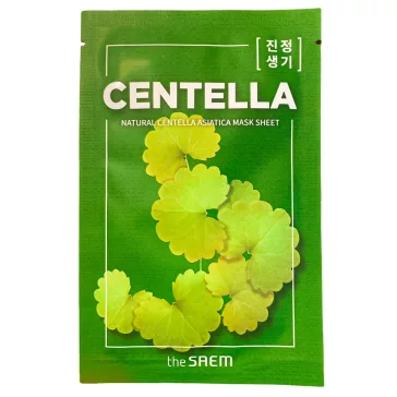   THE SAEM Natural nyugtató maszk Centella Asiatica kivonattal