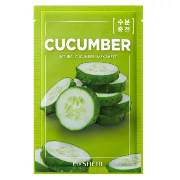 THE SAEM Natural hidratáló maszk uborka kivonattal