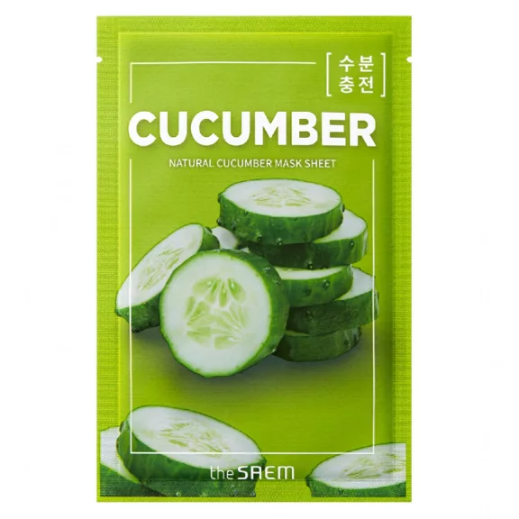 THE SAEM Natural hidratáló maszk uborka kivonattal