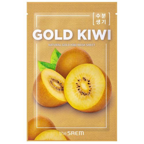 THE SAEM Natural Gold Kiwi Mask Sheet