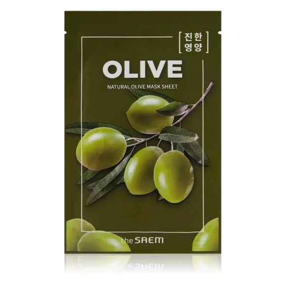 THE SAEM Natural tápláló maszk olíva kivonattal