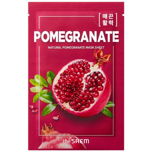 THE SAEM Natural vitalizáló maszk gránátalma kivonattal