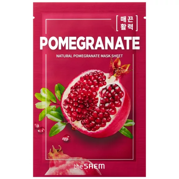 THE SAEM Natural vitalizáló maszk gránátalma kivonattal