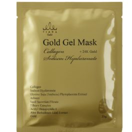   TIARA GOLD Gold prémium öregedésgátló hidrogél maszk 24 karátos arannyal és kollagénnel