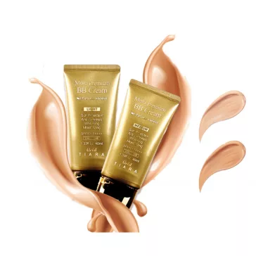   TIARA GOLD Multi Premium öregedésgátló BB krém bőrregeneráló hatóanyagokkal - Light