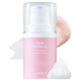 THE SAEM Gem Miracle Pink Pearl Bubble Mask