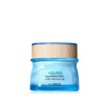   THE SAEM Iceland hidratáló krém kristálytiszta izlandi gleccservízzel vízhiányos bőrre