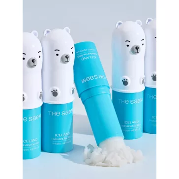   THE SAEM Iceland hidratáló és nyugtató szemkörnyékápoló stift kristálytiszta izlandi gleccservízzel 11 g  - Megújult