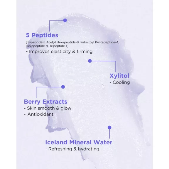 THE SAEM Iceland hidratáló és ráncsimító szemkörnyékápoló stift izlandi gleccservízzel és peptiddel 11 g - Megújult