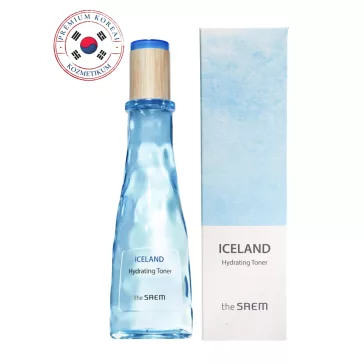   THE SAEM Iceland hidratáló tonik kristálytiszta izlandi gleccservízzel