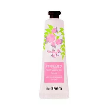 THE SAEM illatosított hidratáló kézápoló krém Akácvirág illattal, 30 ml