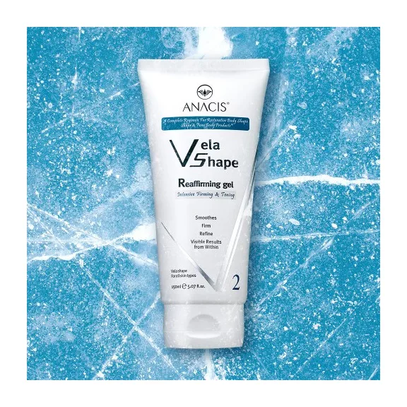 ANACIS Vela Shape Reaffirming hűsítő hatású testfeszesítő, cellulit elleni gél ANACIS Vela Shape Reaffirming hűsítő hatású testfeszesítő, cellulit elleni gél