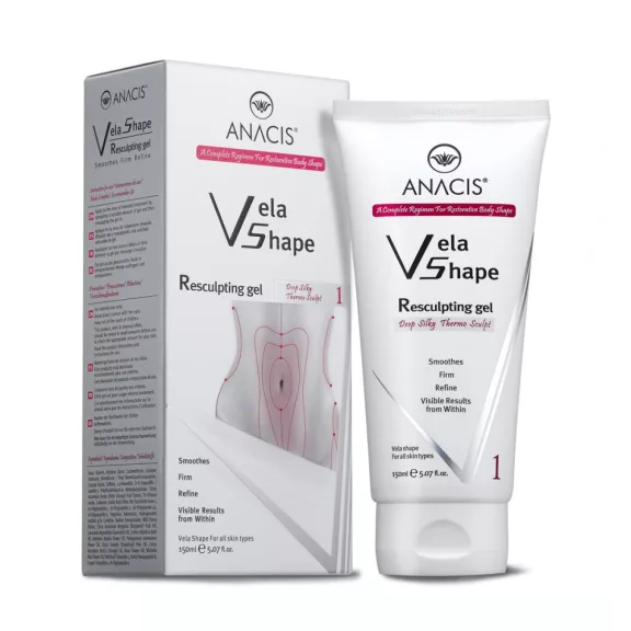 ANACIS Vela Shape Resculpting testfeszesítő, alakformáló cellulit elleni gél - erős zsírégető hatással ANACIS Vela Shape Resculpting testfeszesítő, alakformáló cellulit elleni gél - erős zsírégető hatással